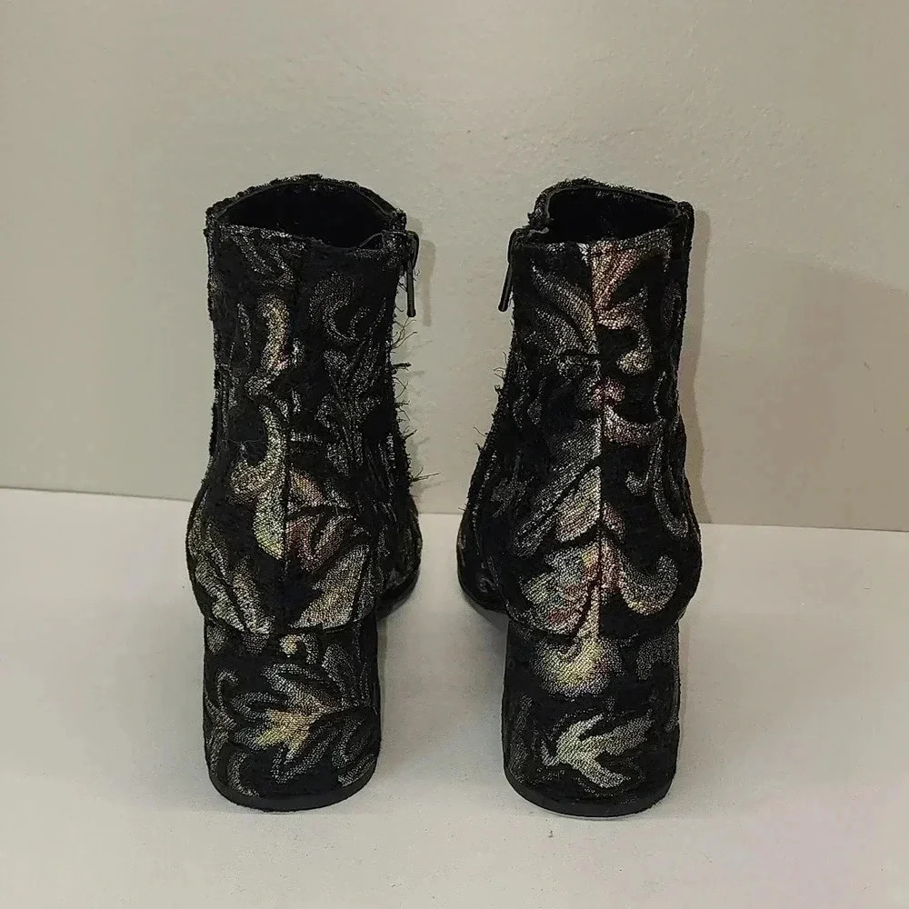 Linea Azzurra women booties size 37 multi color - Picture 3 of 8